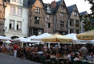 Place Plumereau à Tours