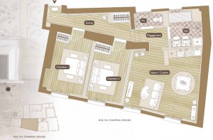 Plan interieur Avignon Templiers